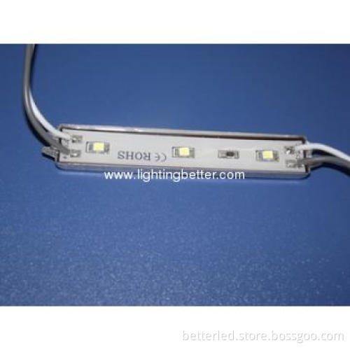 BETTER Plastic cover SMD 3528 waterproof Led module with 3leds/pc
